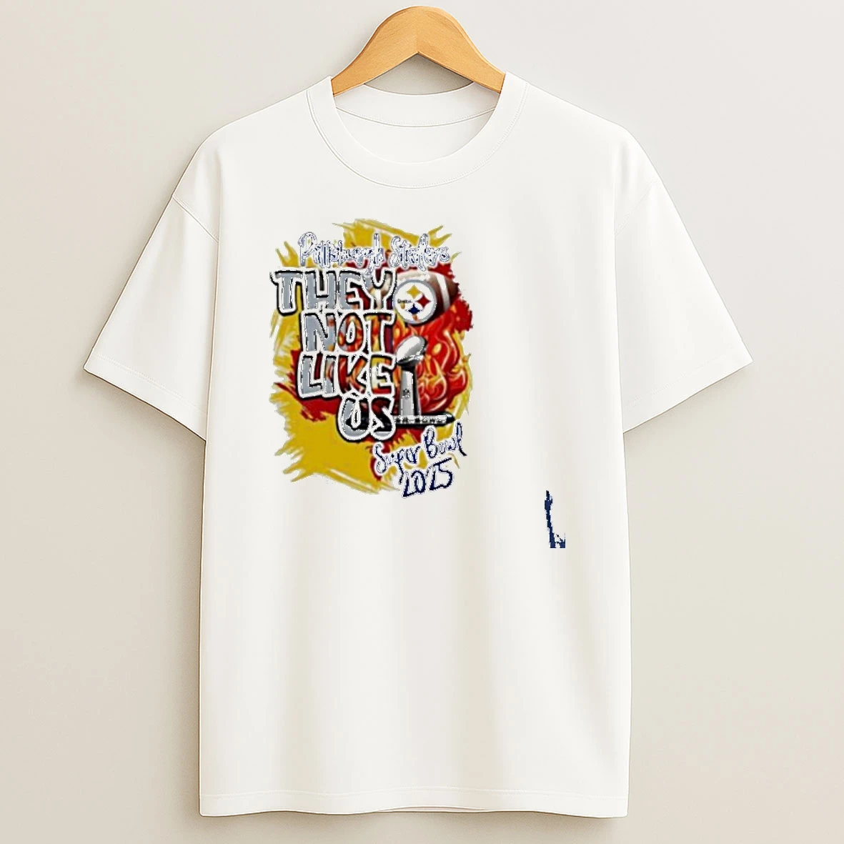 Pittsburgh Steelers They Not Like Us Super Bowl 2025 T Shirt