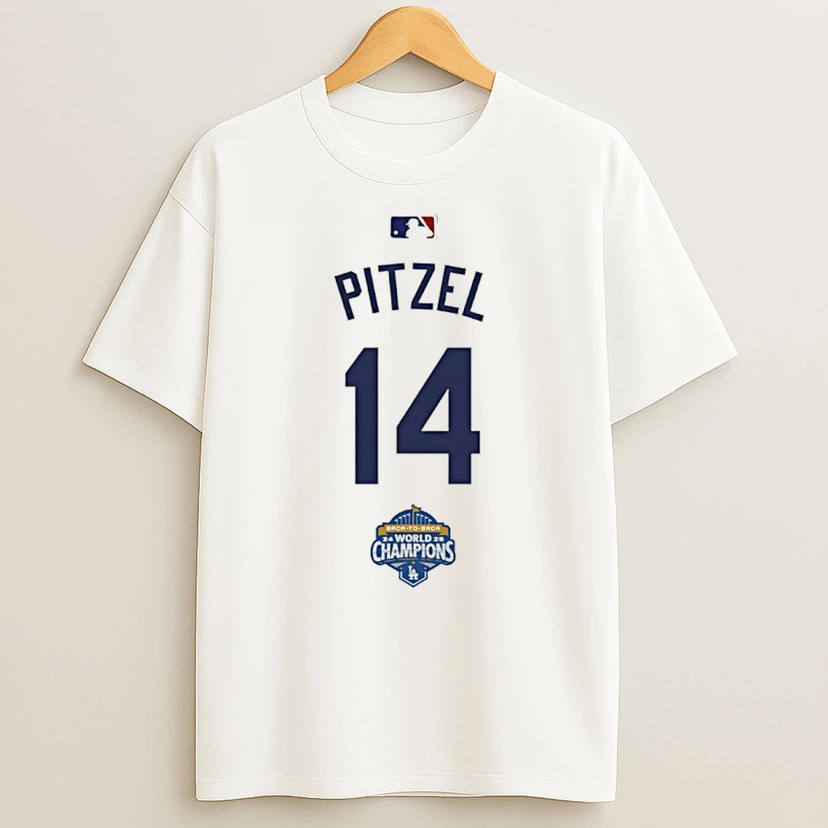 Pitzel 14 Back To Back Champs World Champions T Shirt