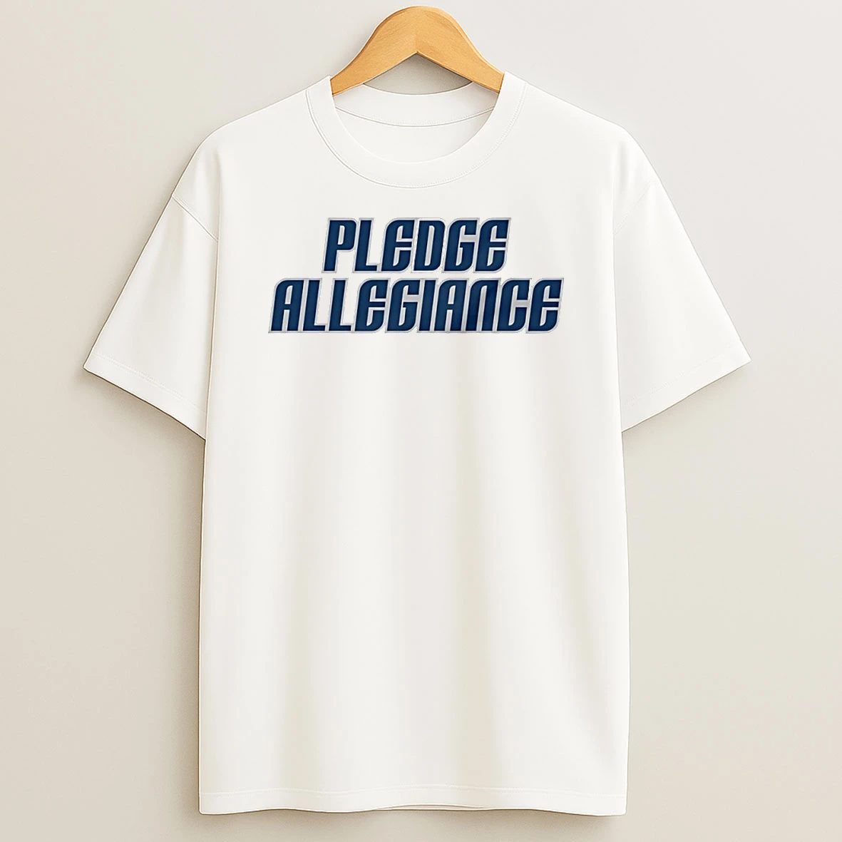 Pledge Allegiance White Dallas Mavericks Circle T Shirt
