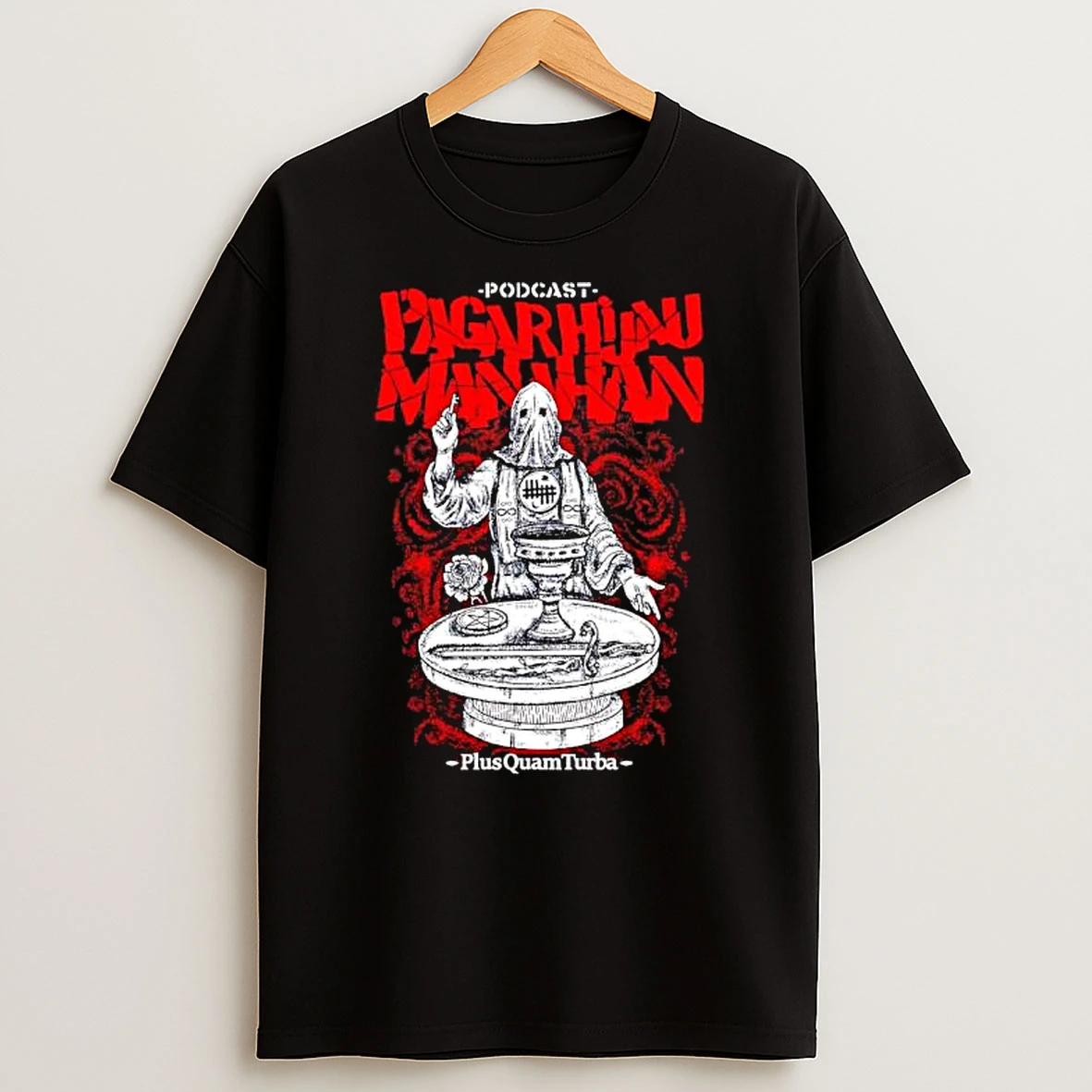 Podcast Pagar Hijau Manahan Plus Quam Turba T Shirt