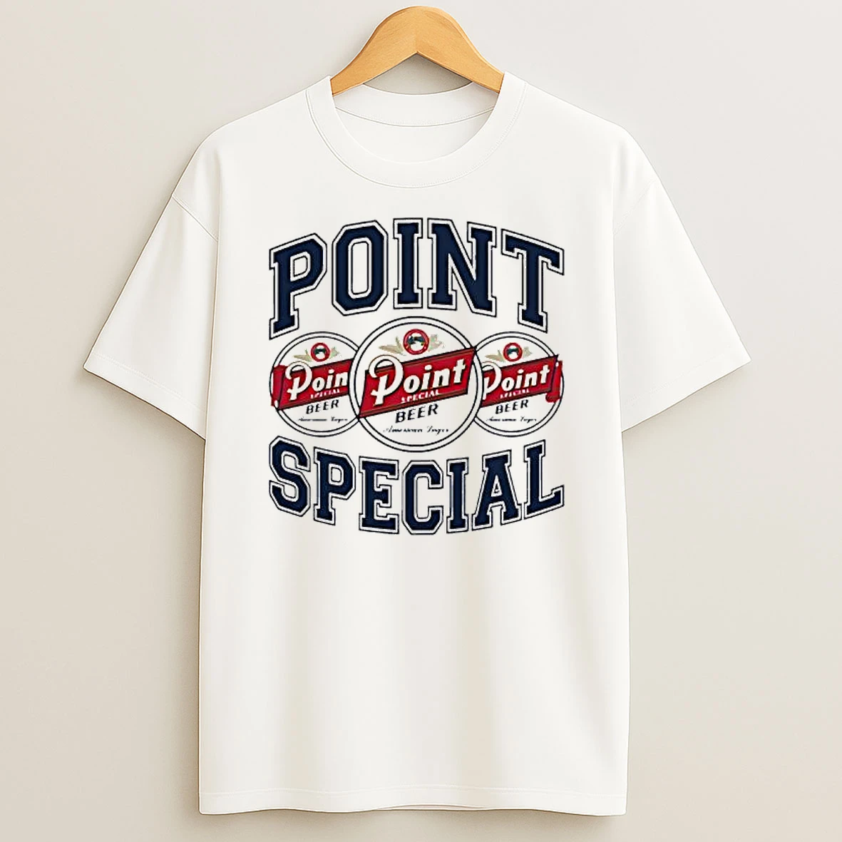 Point Special Beer Logo T Shirt