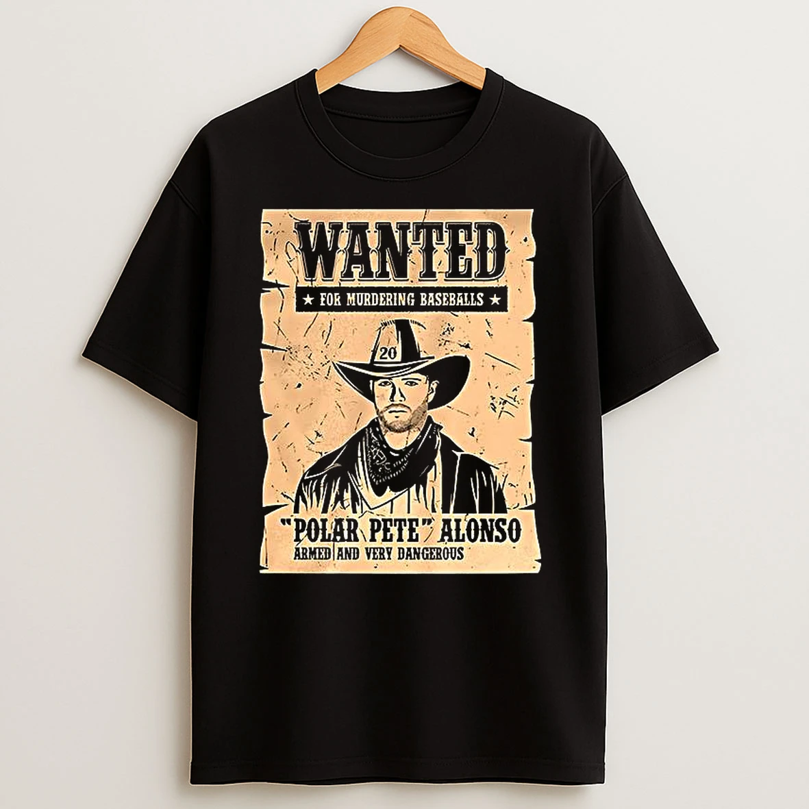 Polar Pete Alonso Wanted For Murdering Baseballs T Shirt