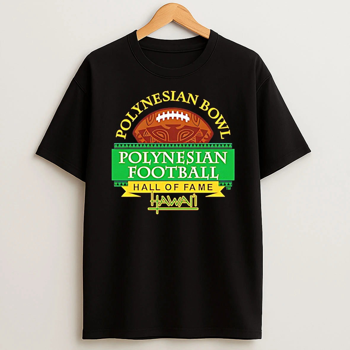Polynesian Bowl Polynesian Football Hall Of Fame T Shirt