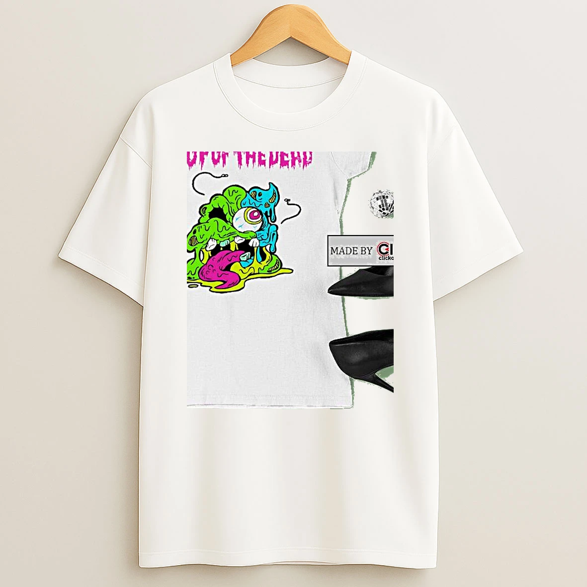 Poop Of The Dead Slime Jombie Womens T Shirt