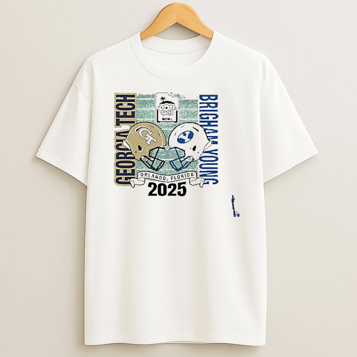 Pop Tart Bowl Georgia Tech Brigham Young Orlando Florida 2025 T Shirt