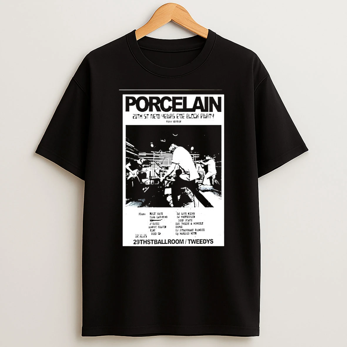 Porcelain Dec 31st 2025 29th Street Ballroom In Austin Tx T Shirt