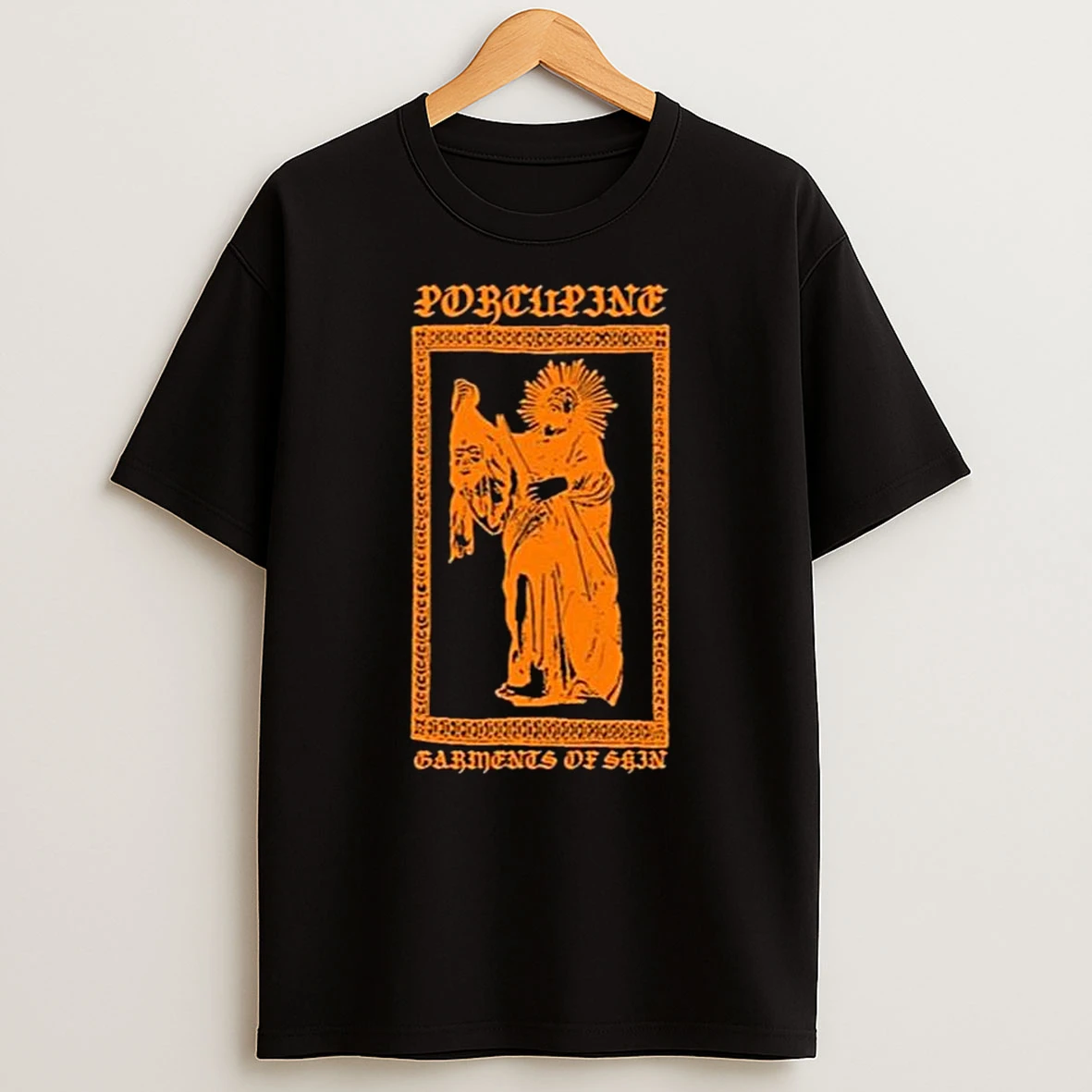 Porcupine Garments Of Skin Graphic T Shirt