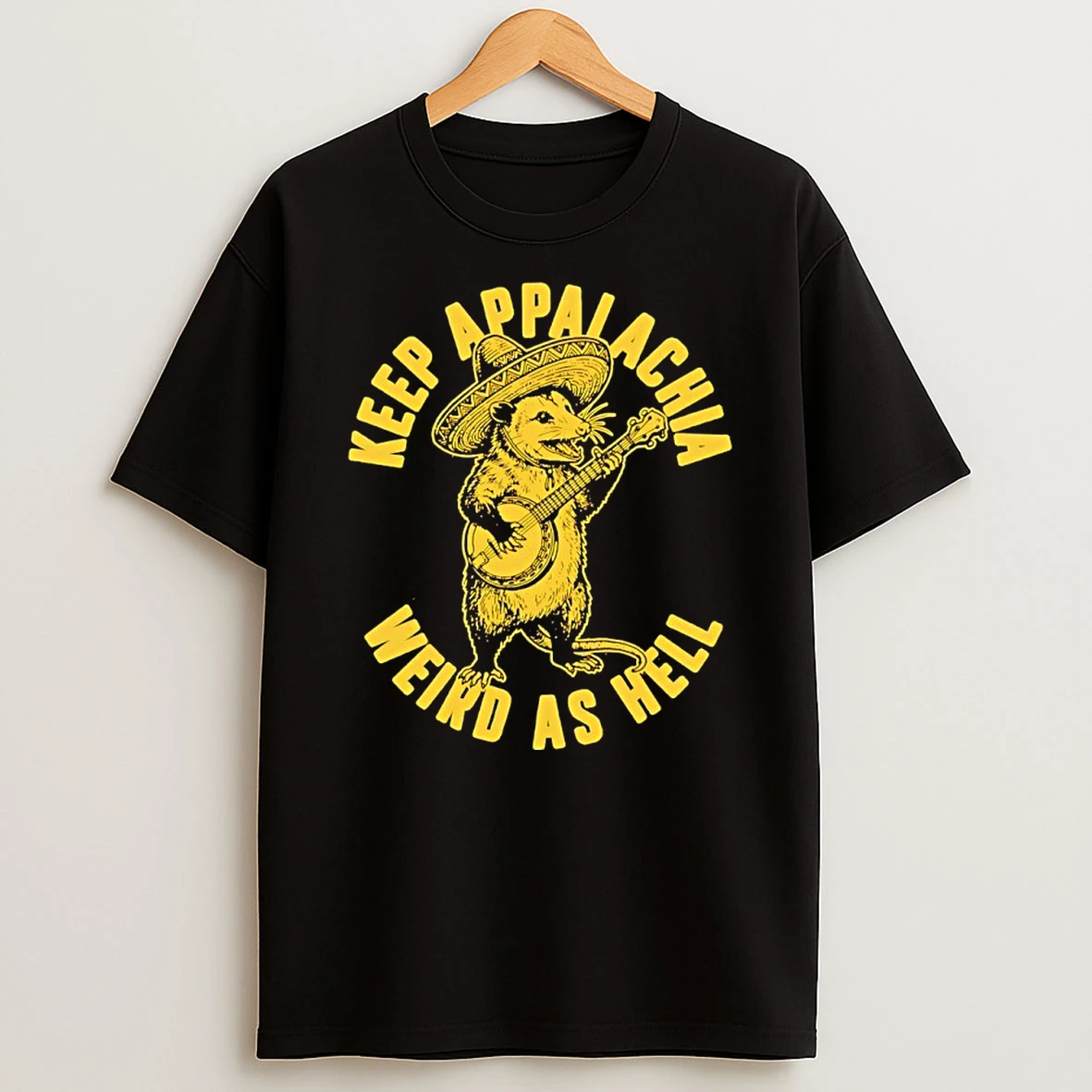Possum Keep Appalachia Weird As Hell T Shirt