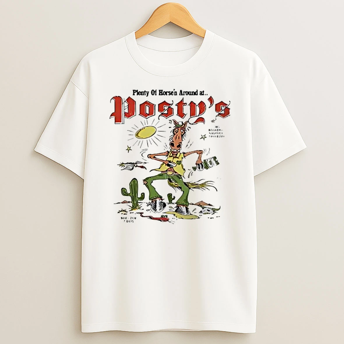 Post Malone Horsen Around Postys T Shirt