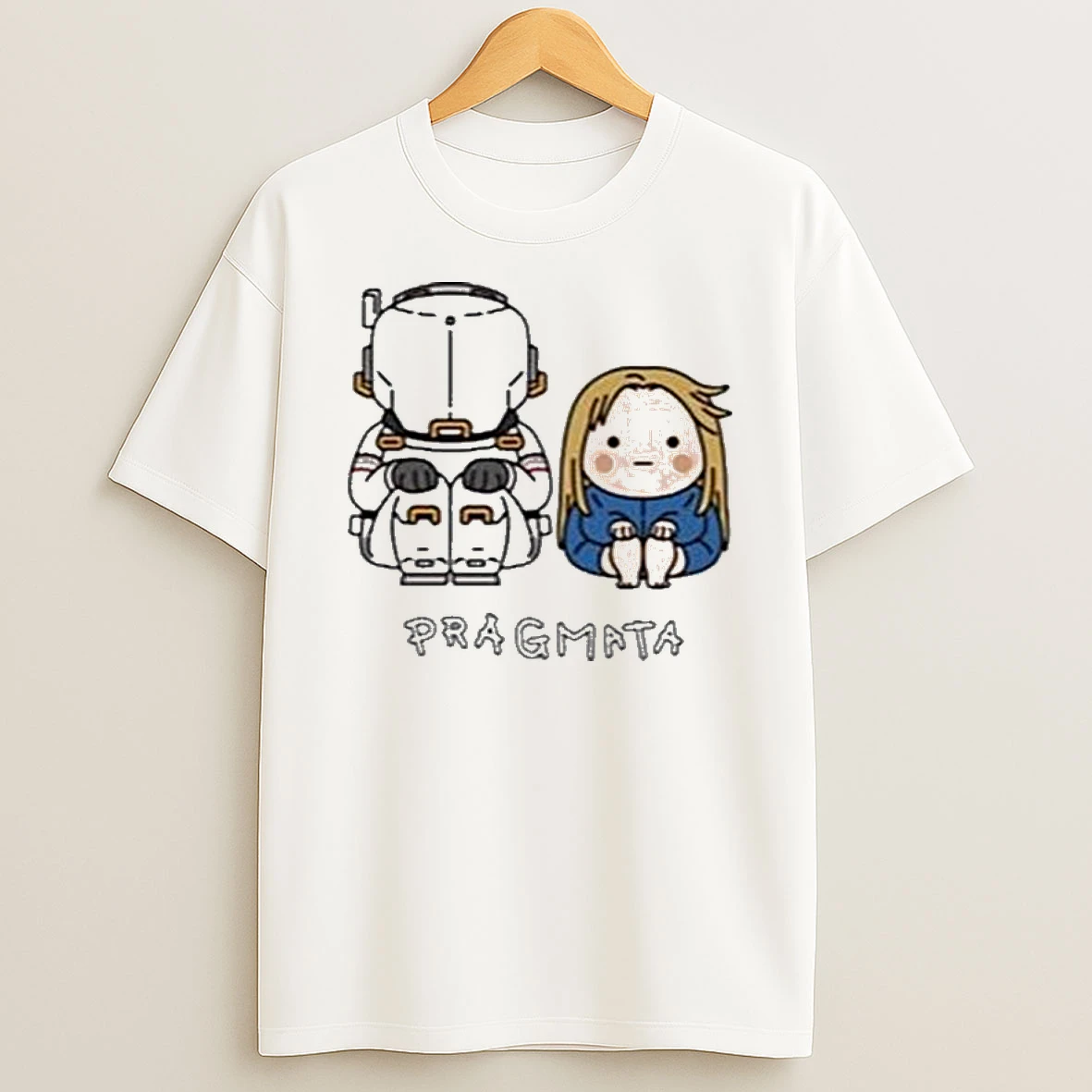 Pragmata Hugh Diana Sitting Fp 2025 T Shirt