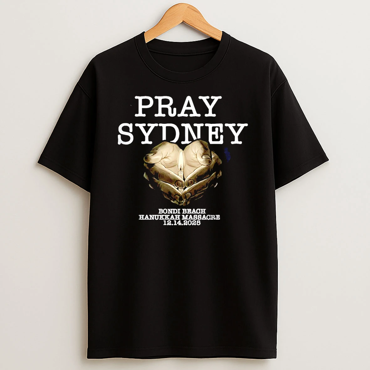 Pray For Sydney Bondi Beach Hanukkah 12 14 T Shirt