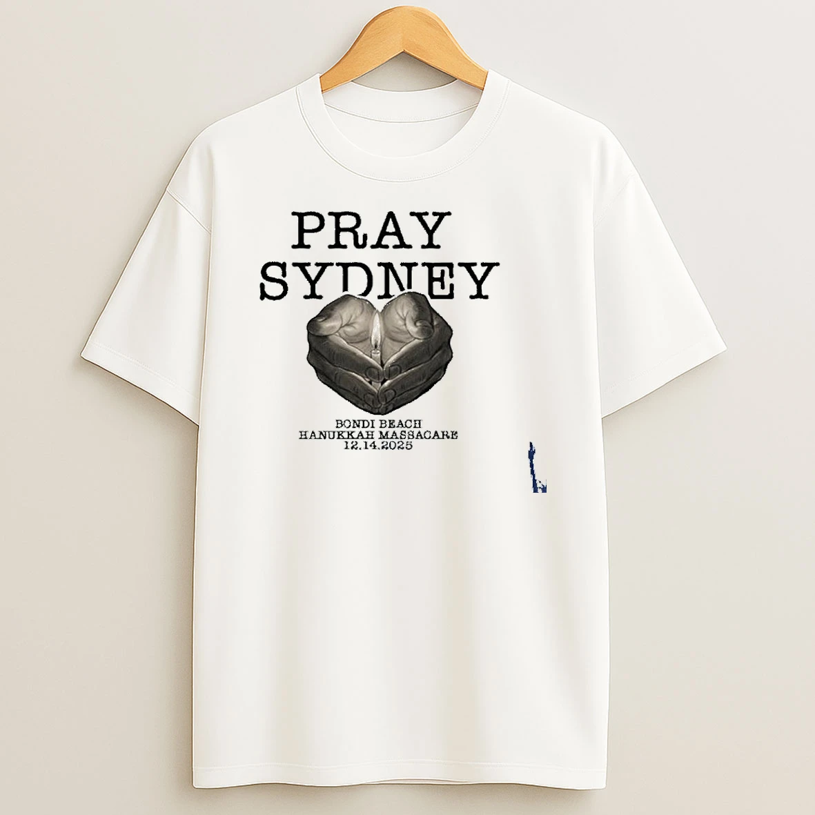 Pray For Sydney Bondi Beach Hanukkah T Shirt