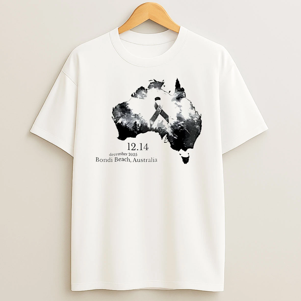 Pray For Australia 12 14 Bondi Beach Shooting Australia T Shirt