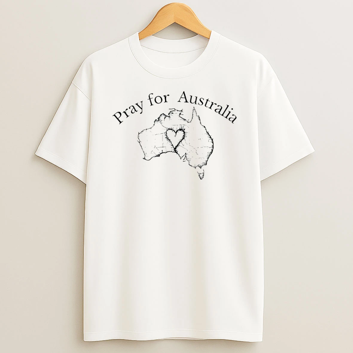 Pray For Australia Bondi Beach Shooting Australia Solidarity State T Shirt