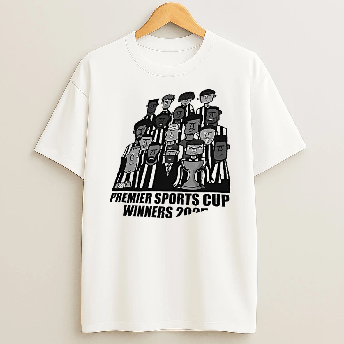 Premier Sports Cup Winners 2025 Team T Shirt