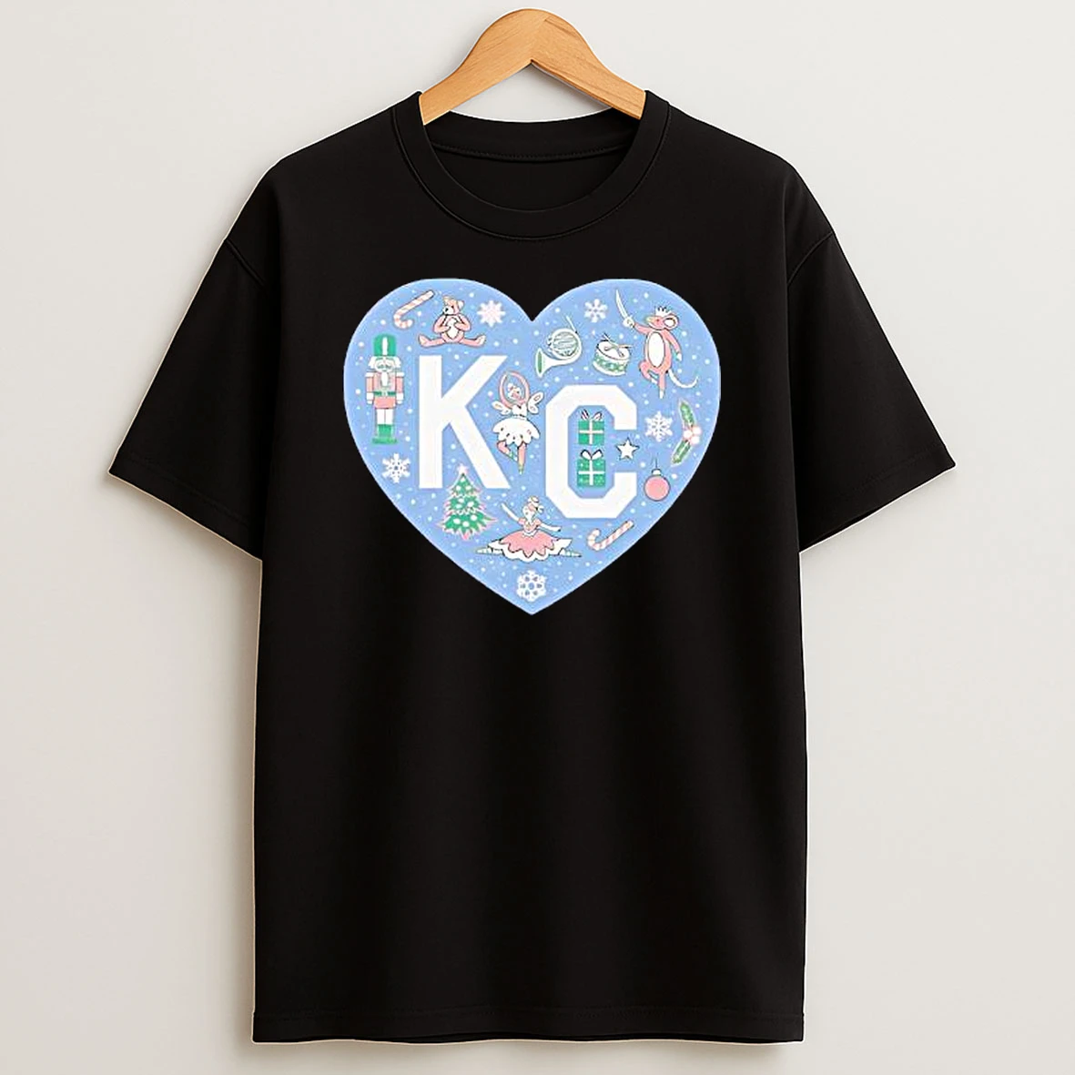 Premium Kc Ballet Nutcracker Heart T Shirt