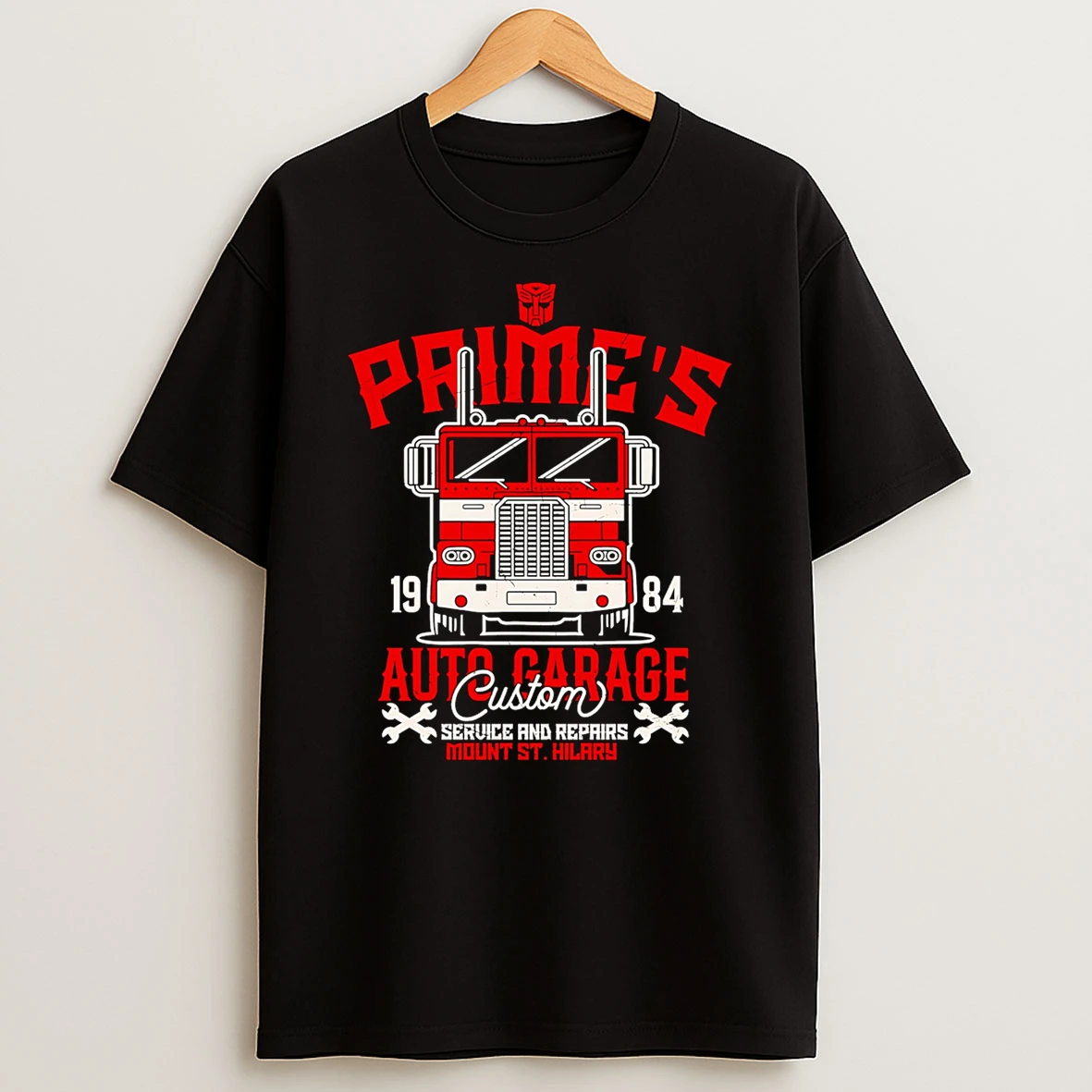 Primes Auto Garage T Shirt