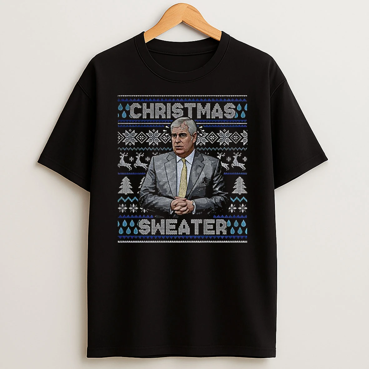 Prince Andrew Duke Of York Christmas Merry Xmas T Shirt