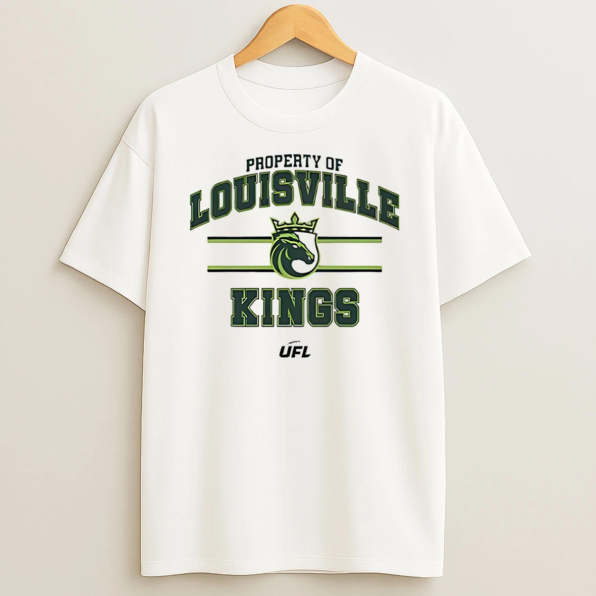 Property Of Louisville Kings Ufl T Shirt