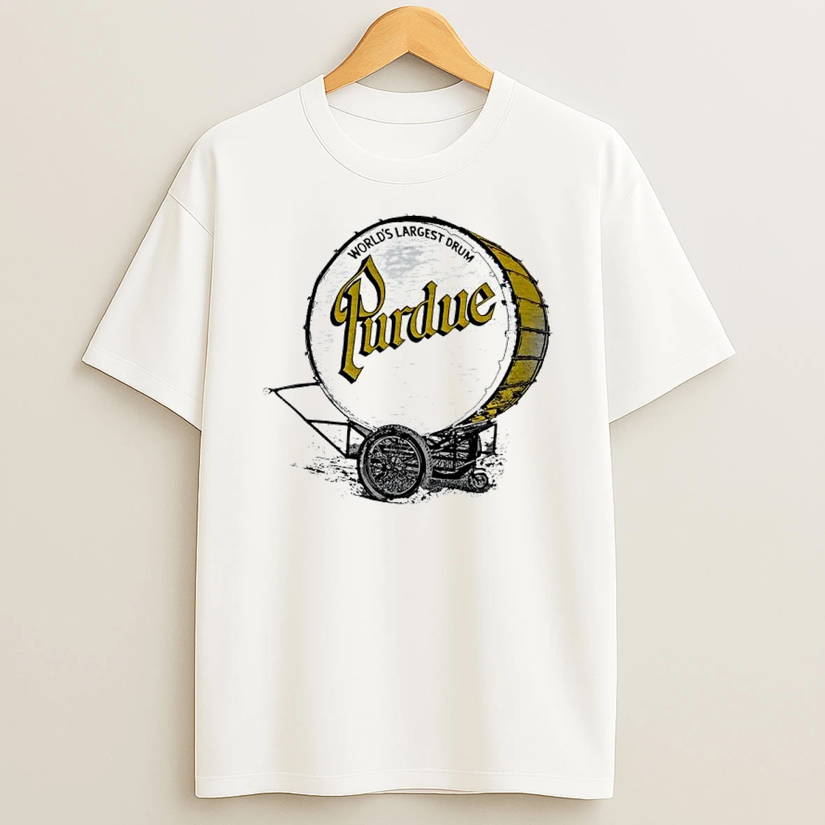 Purdue Big Worlds Largest Drum T Shirt