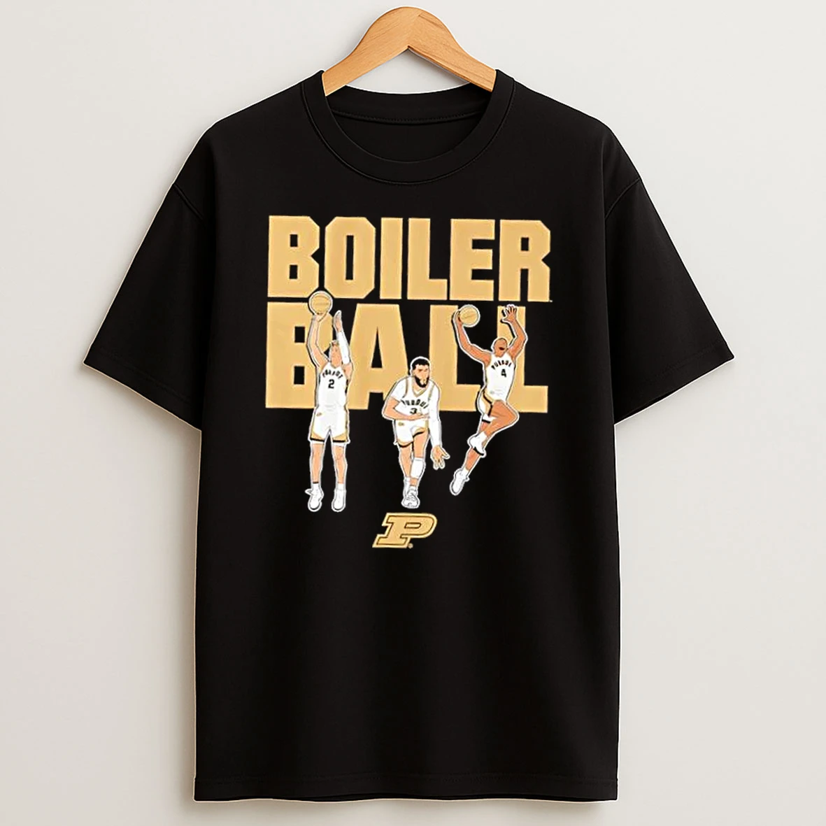 Purdue Boilermakers Smith Loyer And Kaufman Renn Boiler Ball T Shirt
