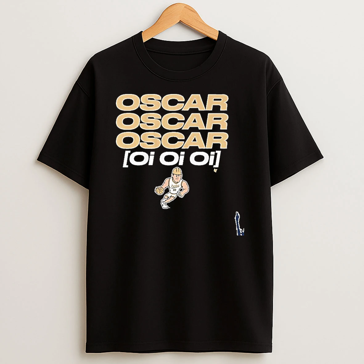 Purdue Mens Basketball Oscar Cluff Oi Oi Oi T Shirt