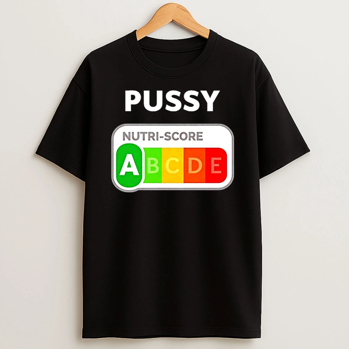 Pussy Nutri Score T Shirt