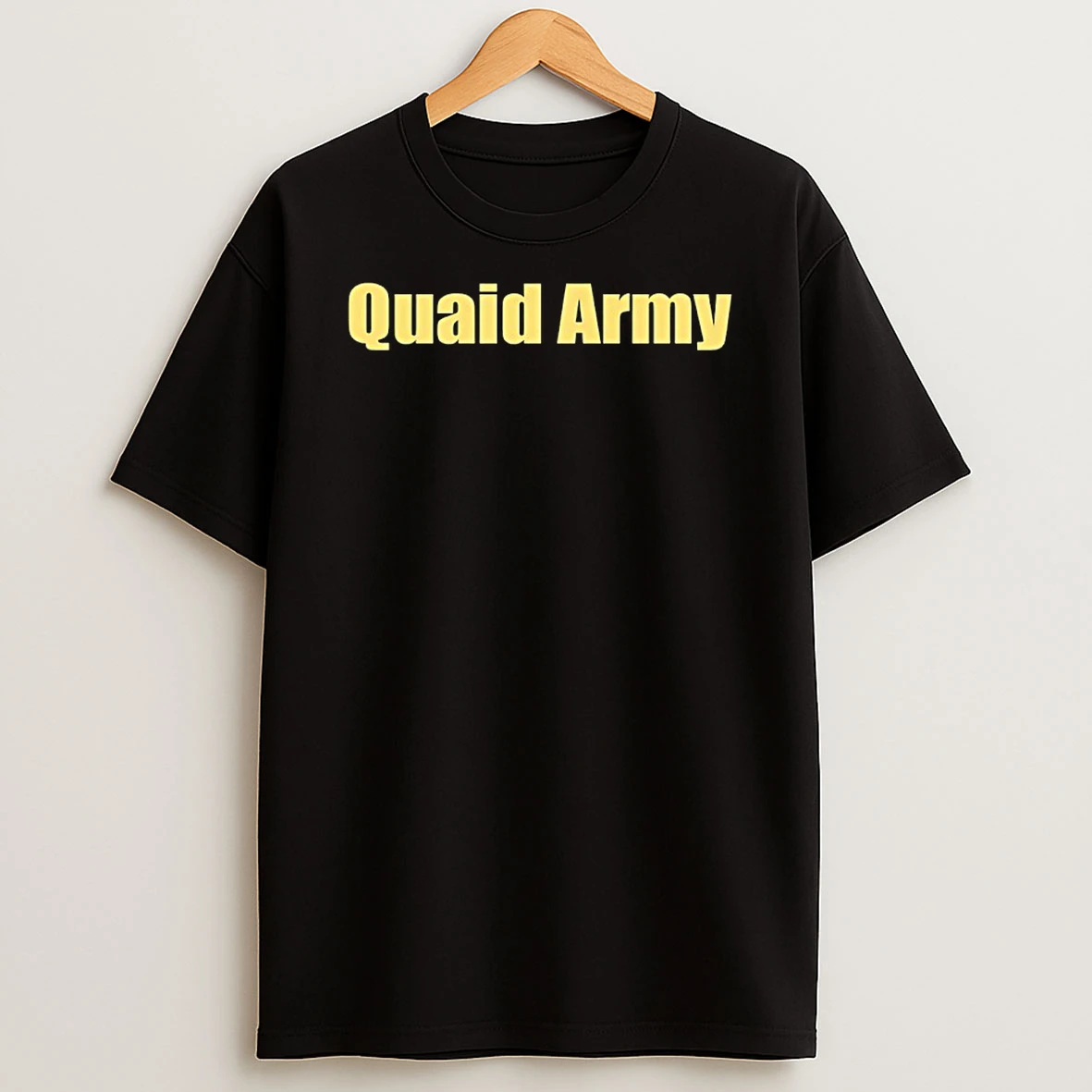 Quaid Army T Shirt
