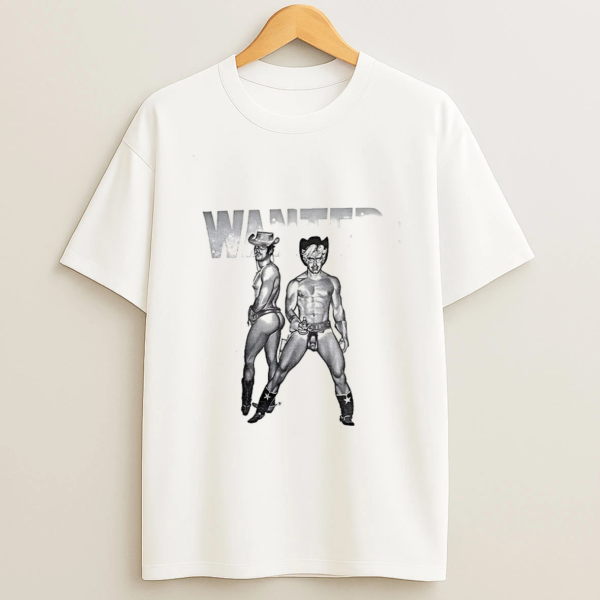 Queer Cowboy Tom Of Finland Style Lgbt T Shirt