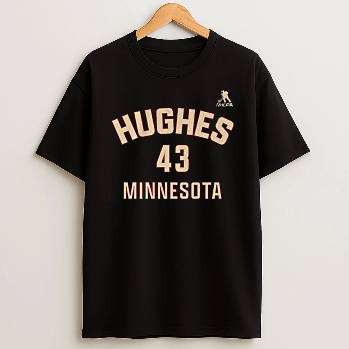 Quinn Hughes Minnesota Name Number T Shirt