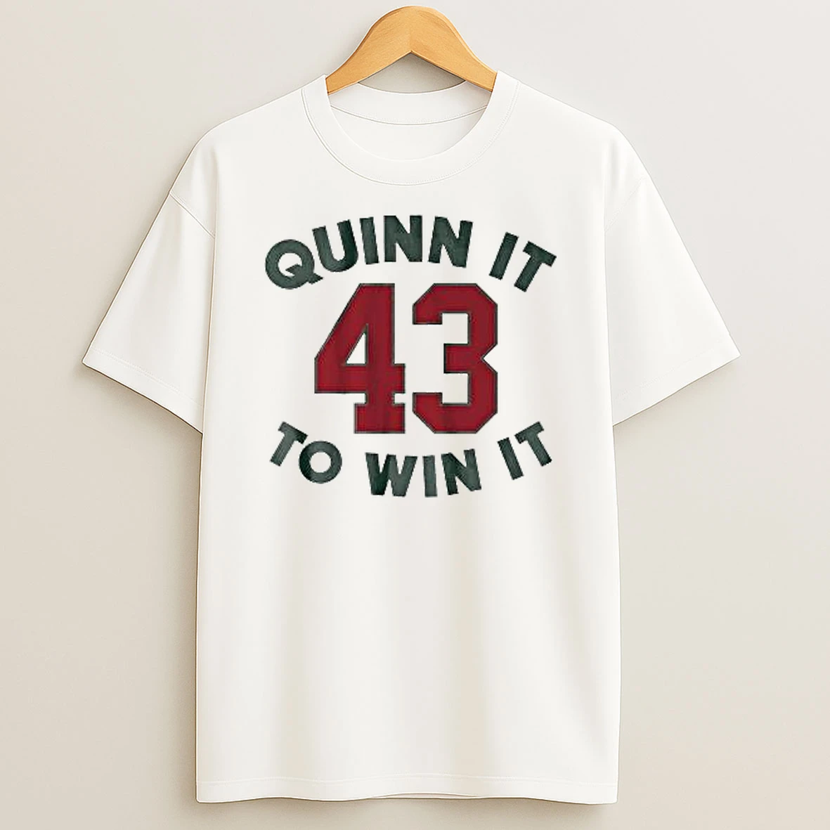Quinn Hughes Quinn It To Win It T Shirt