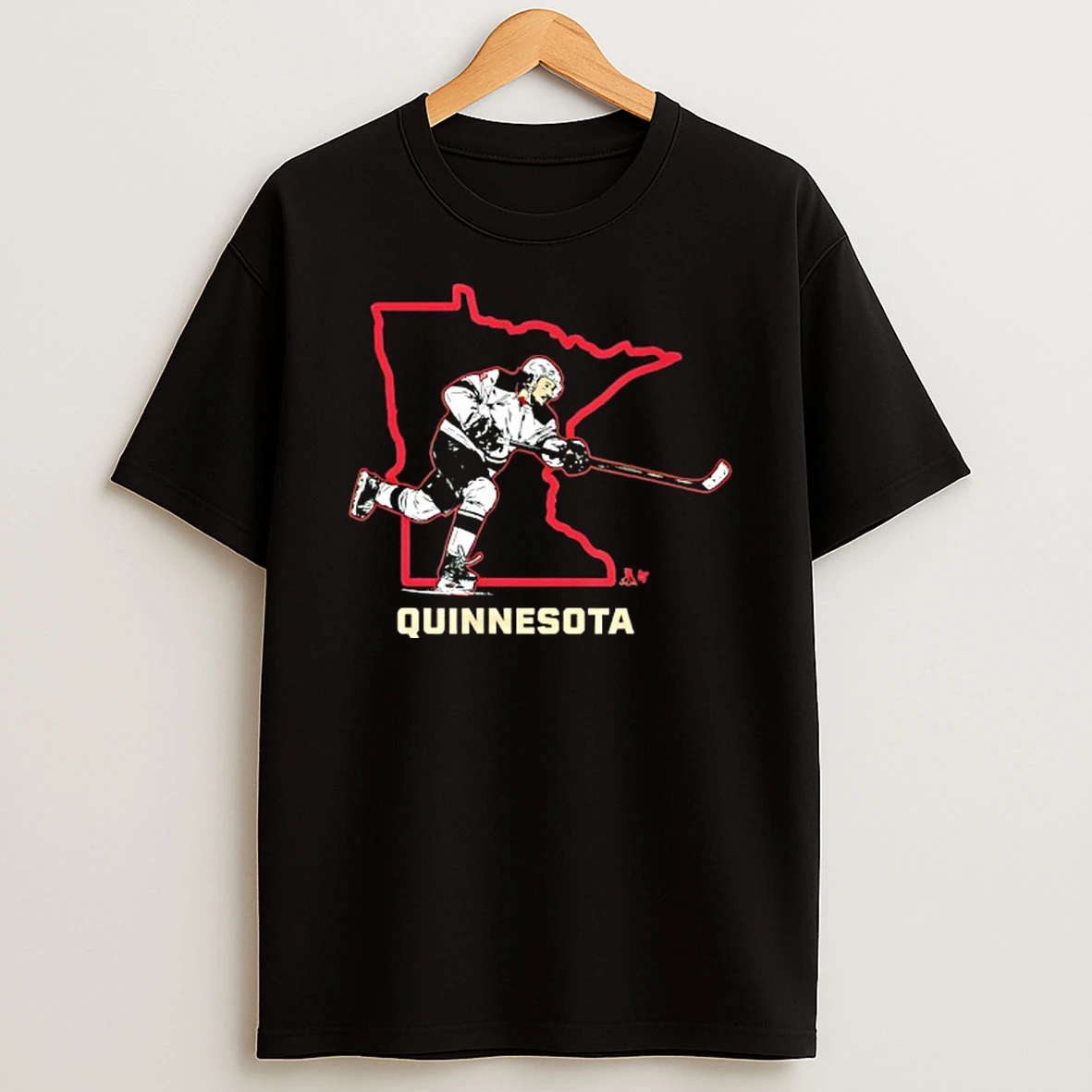 Quinn Hughes Quinnesota Minnesota Hockey T Shirt
