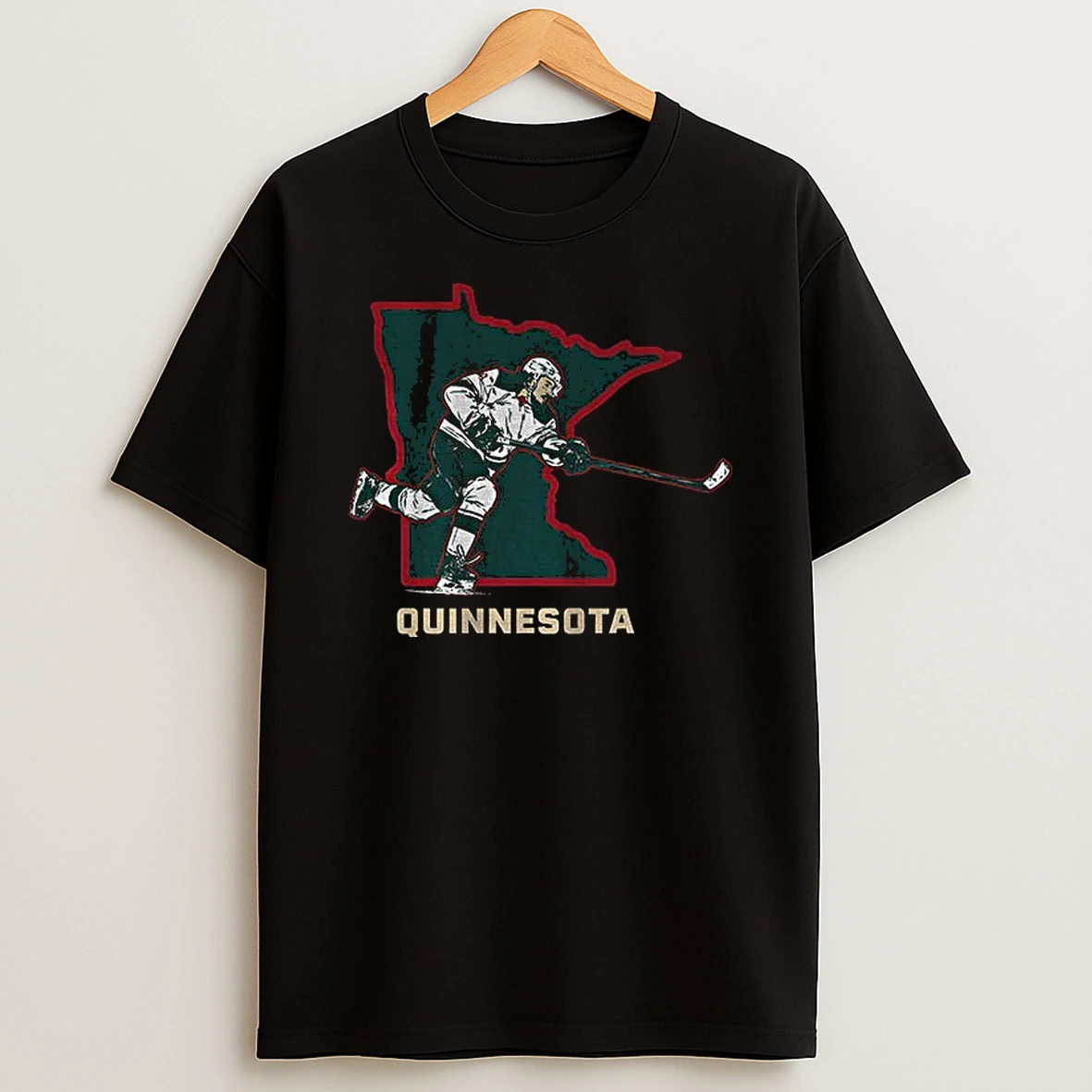 Quinn Hughes Quinnesota Welcome To Minnesota Nhl T Shirt