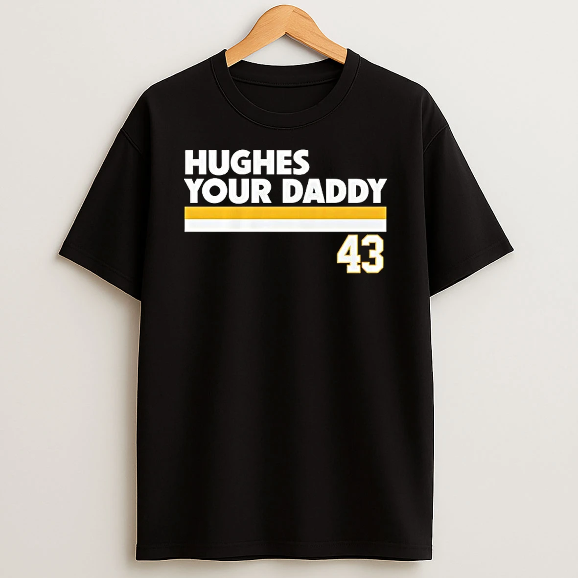 Quinn Hughes Your Daddy 43 Minnesota Wild Hockey T Shirt