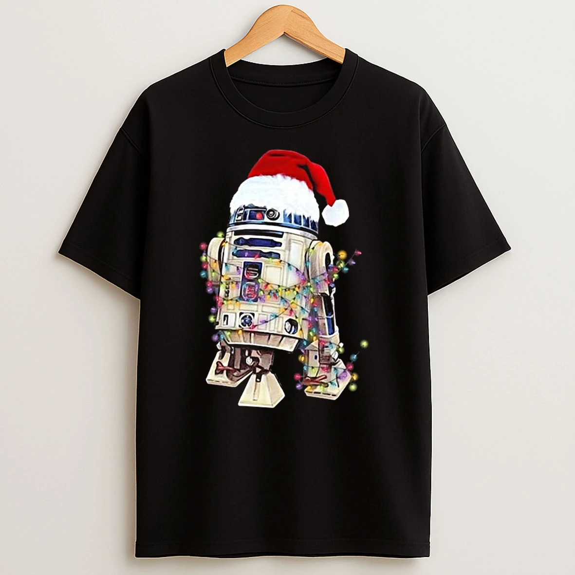 R2d2 Santa Hat Christmas T Shirt