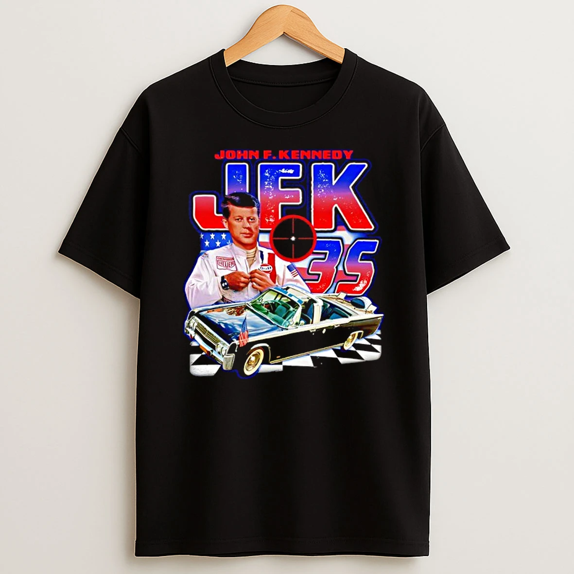 Racer John F Kennedy Jfk 35 T Shirt