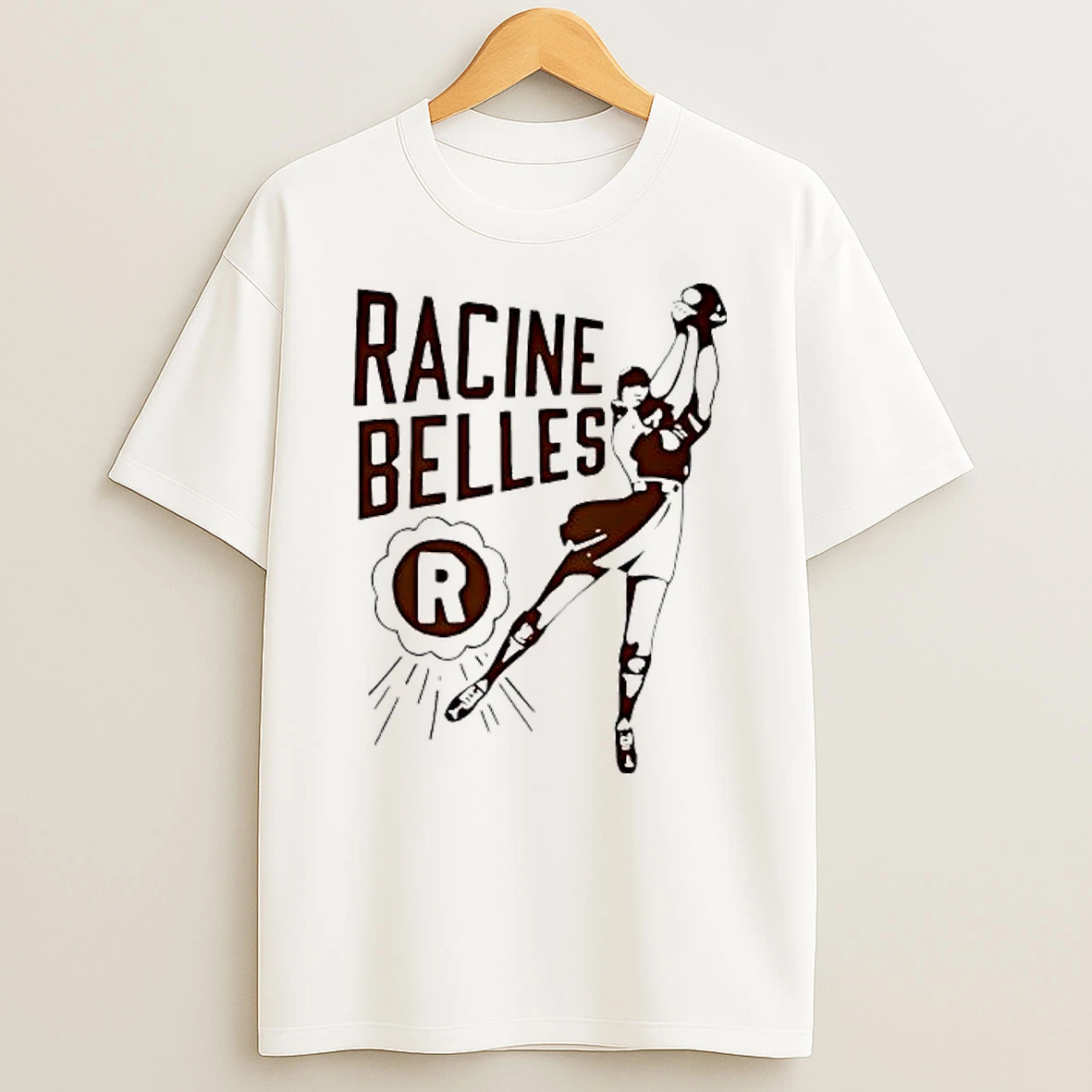 Racine Belles Player Sport Graphic T Shirt