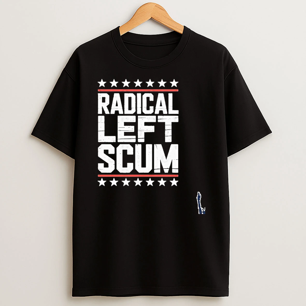 Radical Left Scum Vintage T Shirt