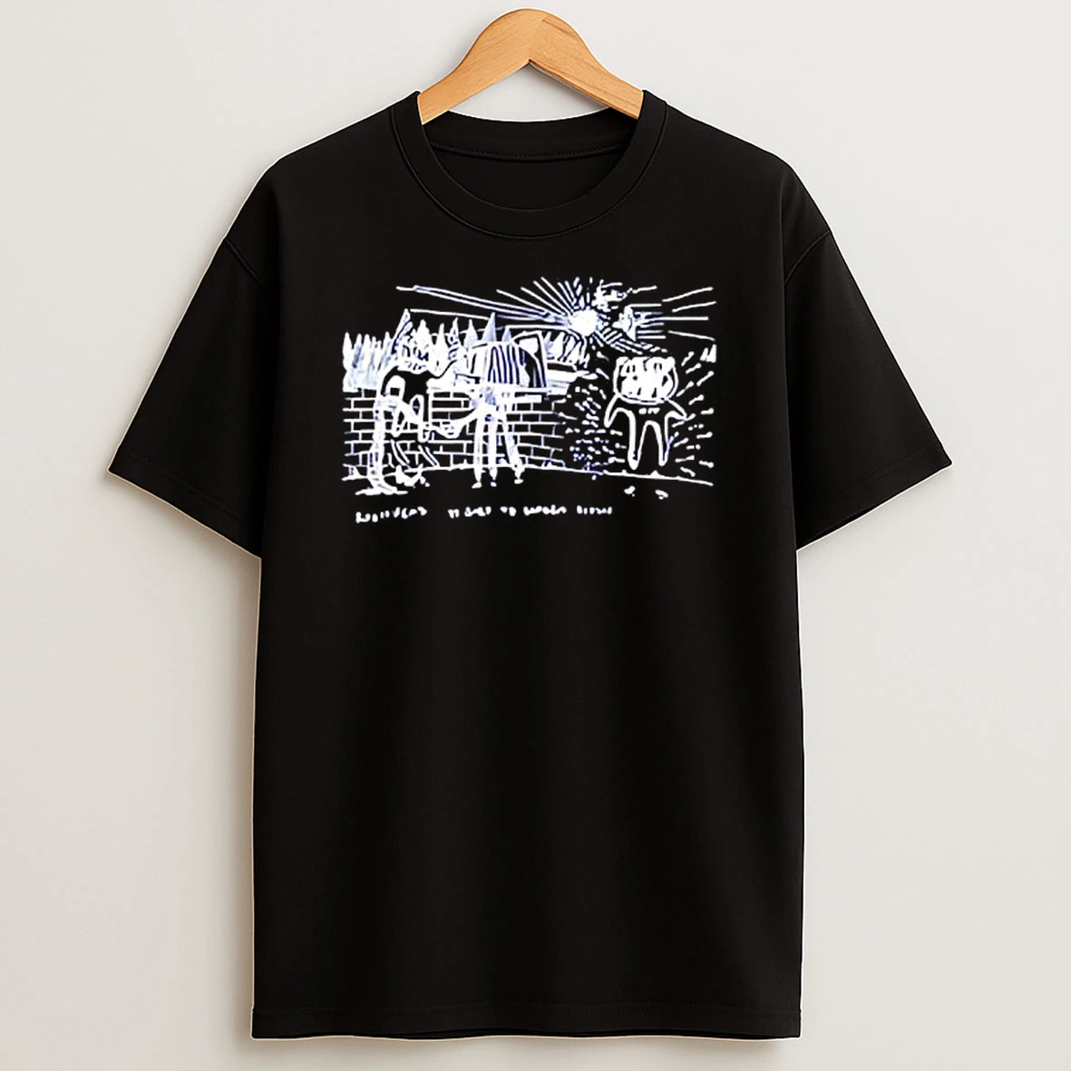 Radiohead Despot Organic Graphic T Shirt