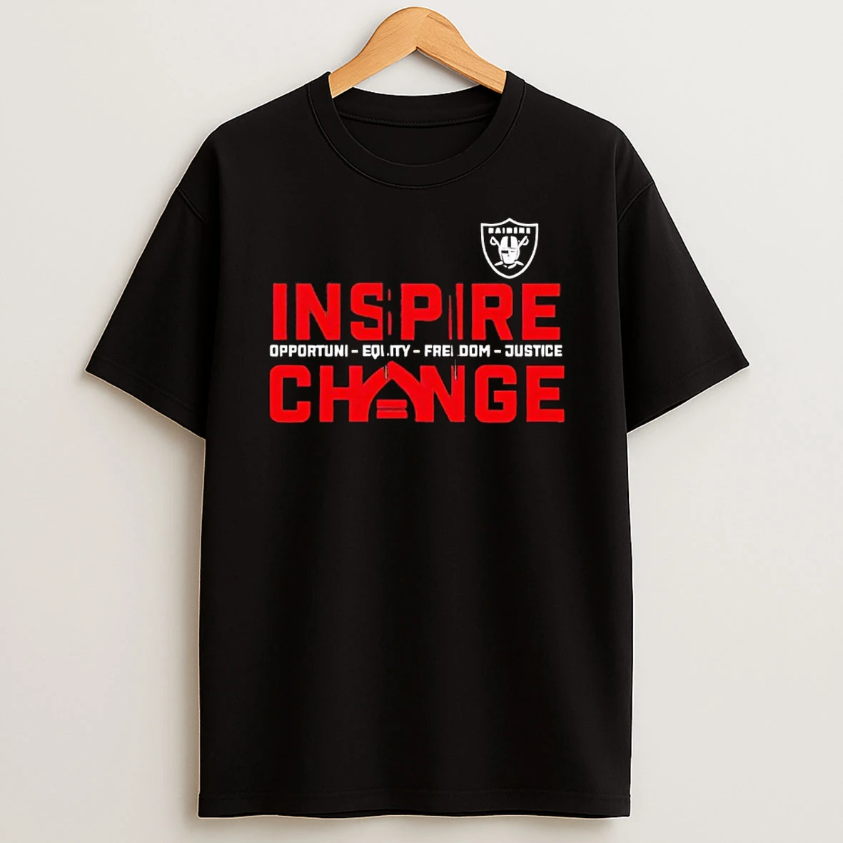 Raiders 2025 Inspire Change T Shirt