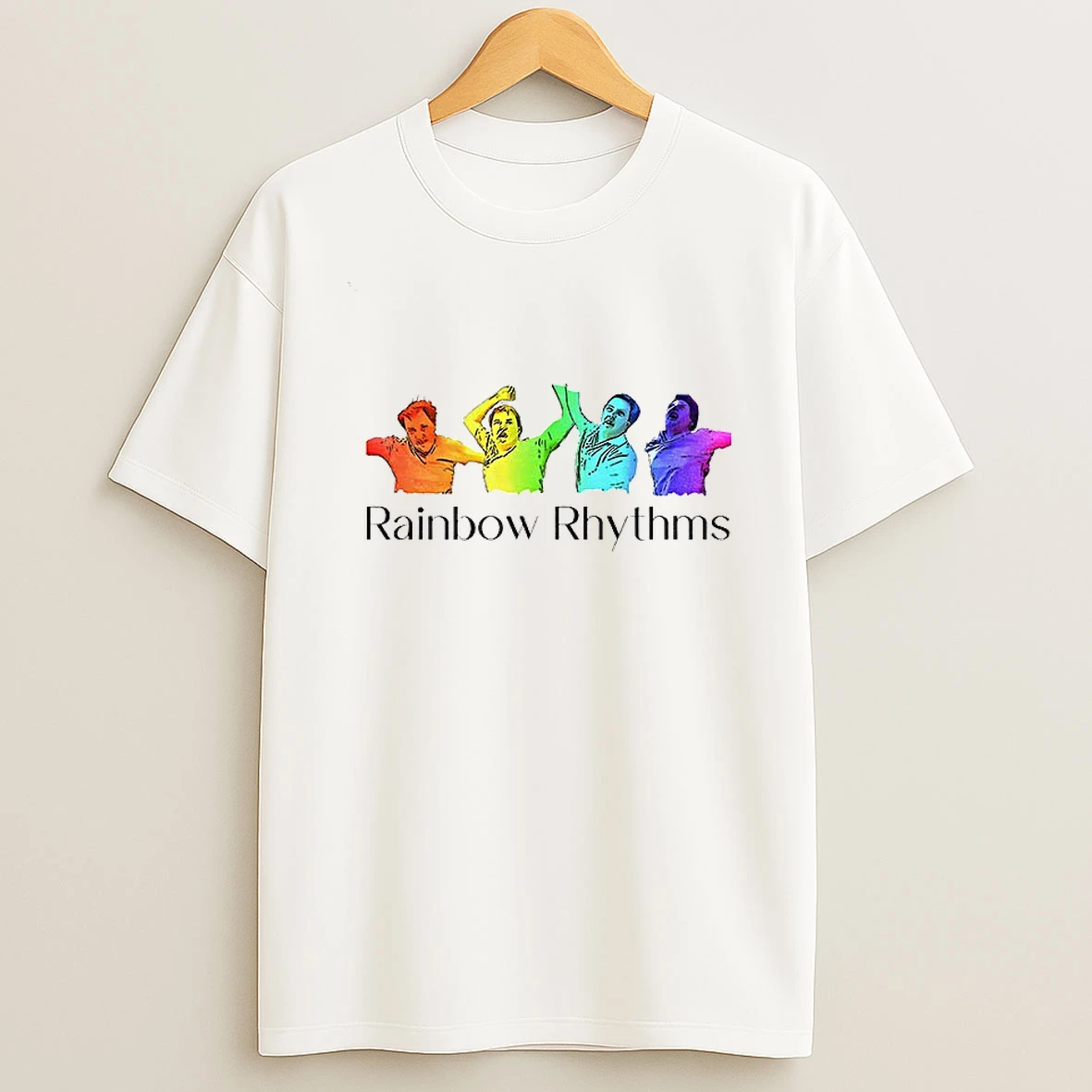 Rainbow Rhythms Peep Show Mark Corrigan Dance Uk Comedy T Shirt