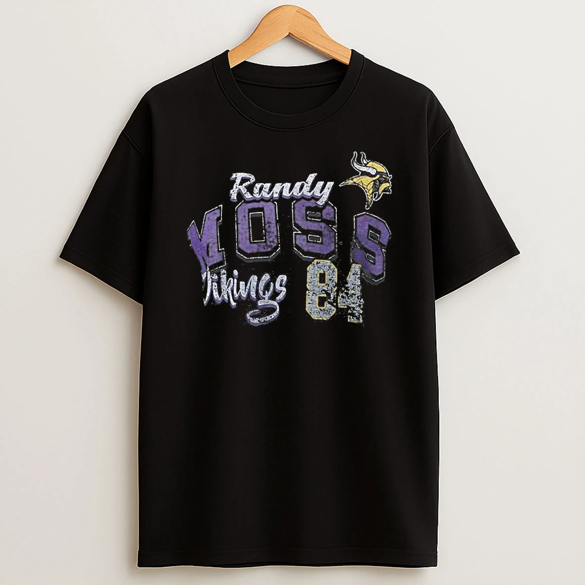 Randy Moss Minnesota Vikings G Iii Sports By Carl Banks Primetime T Shirt