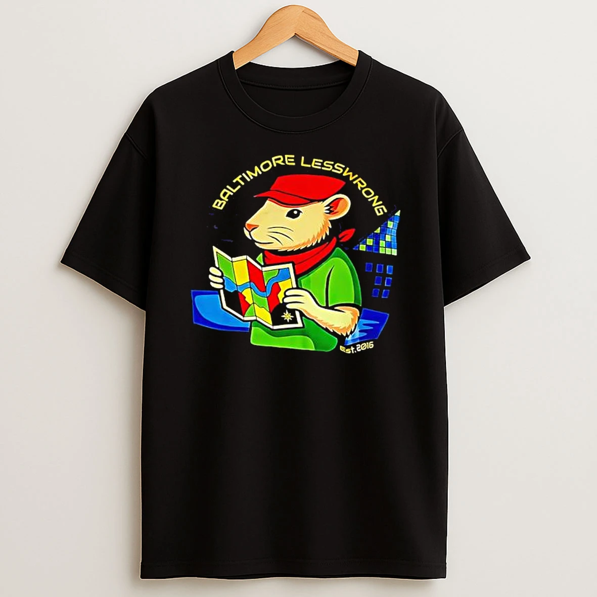 Rat Baltimore Lesswrong Graphic T Shirt