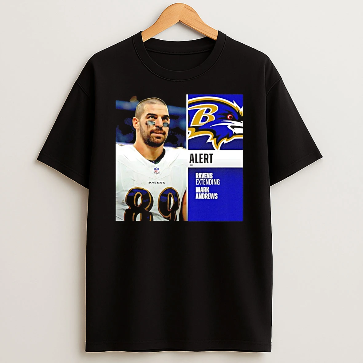 Ravens Mark Andrews Agrees To Terms On Three Year 39 3m Extension T Shirt