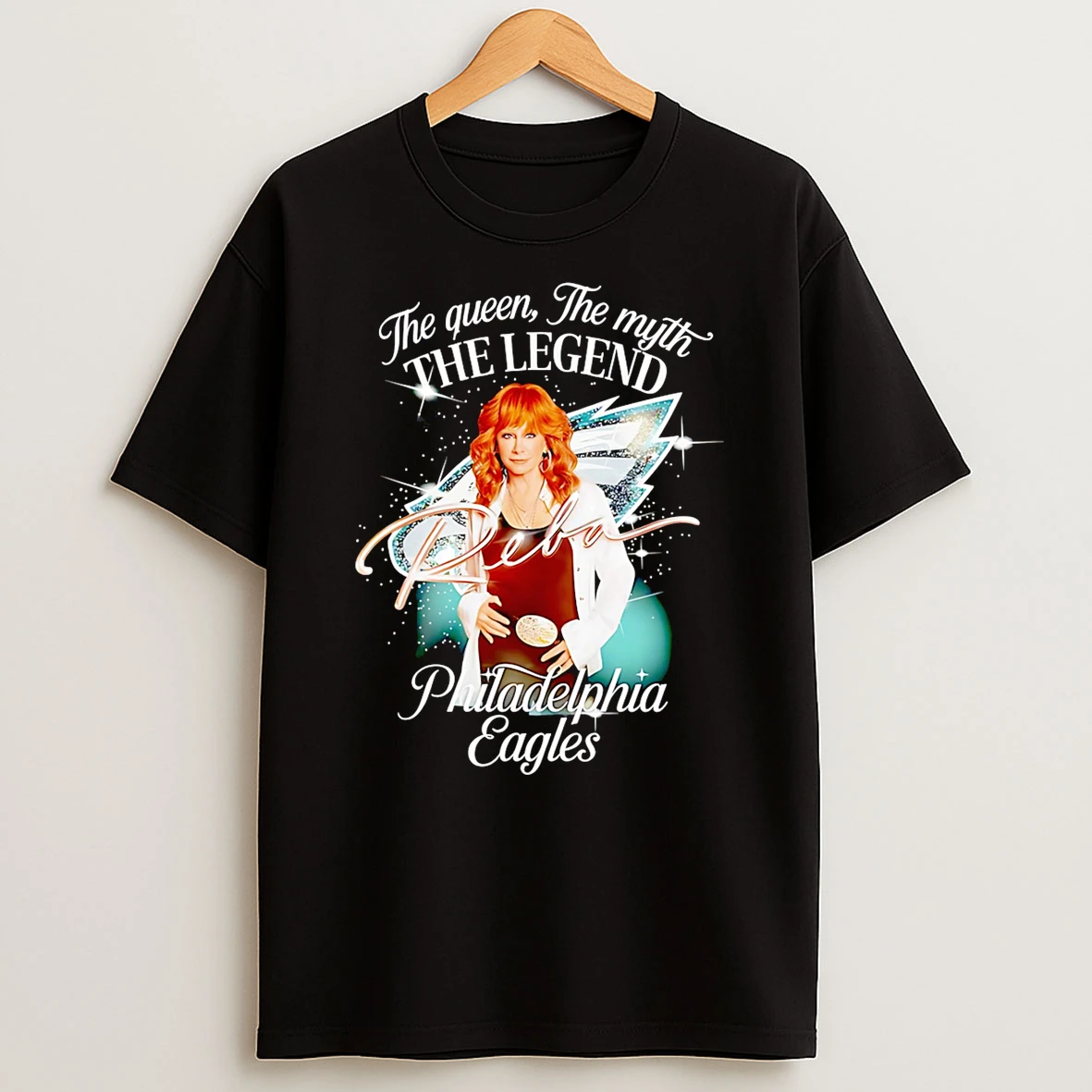 Reba The Queen The Myth The Legend Philadelphia Eagles T Shirt