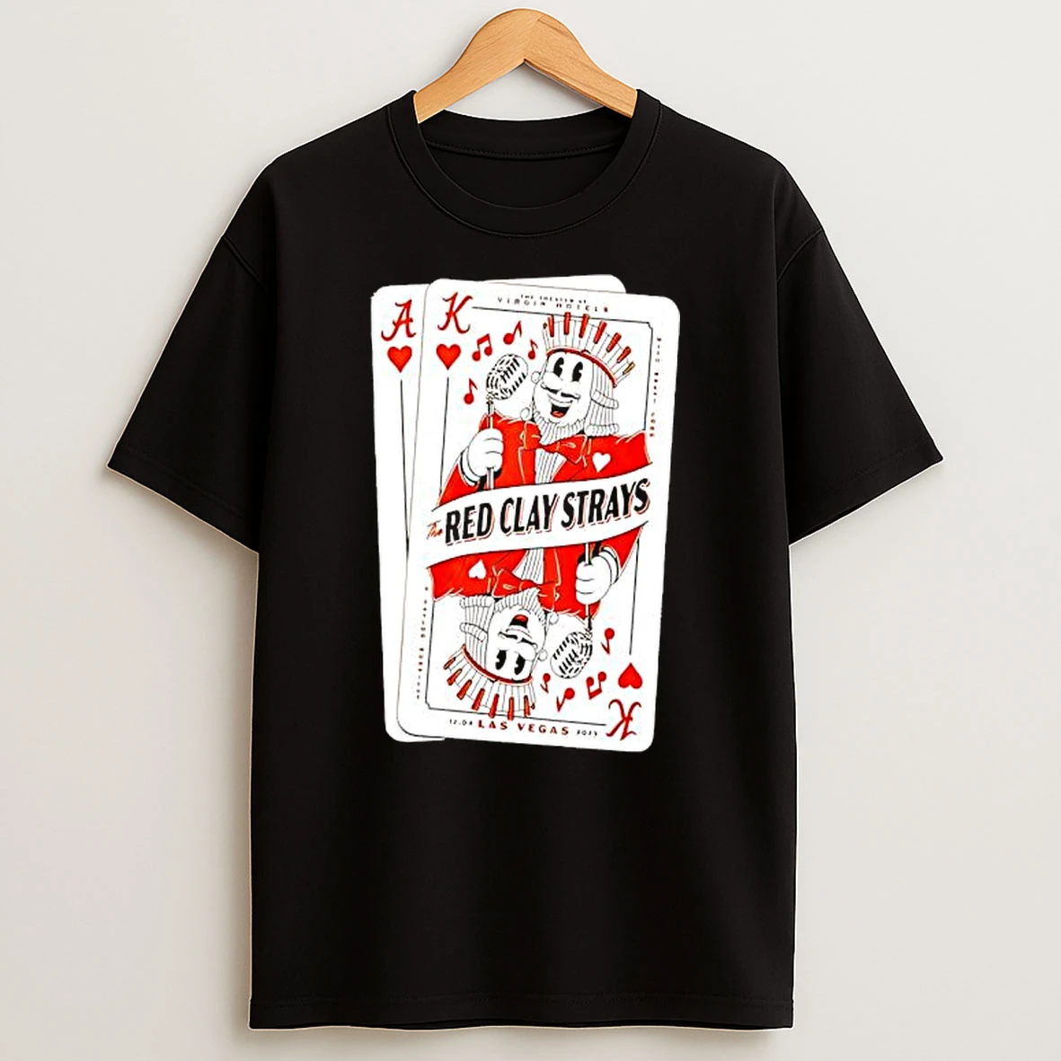 Red Clay Strays The Theater At Virgin Hotels Las Vegas Nevada Dec 4th 2025 T Shirt