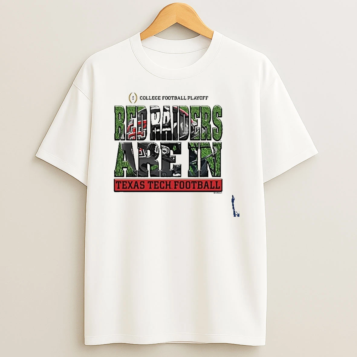 Red Raiders Are In Cfp 2025 Texas Tech Red Raiders Helmet T Shirt