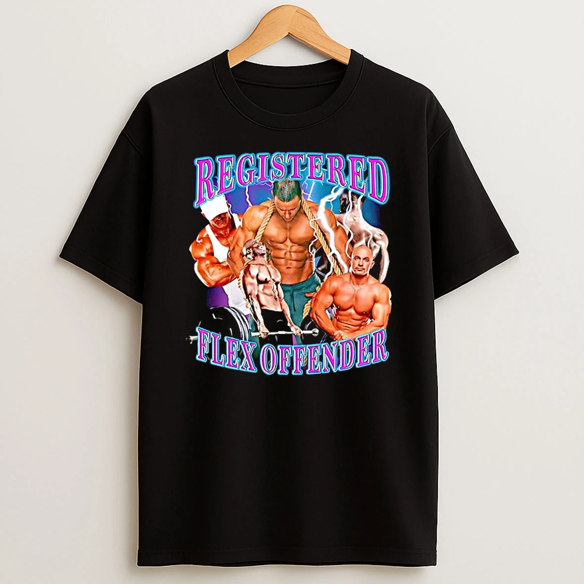 Registered Flex Offender Bodybuilders Graphic T Shirt