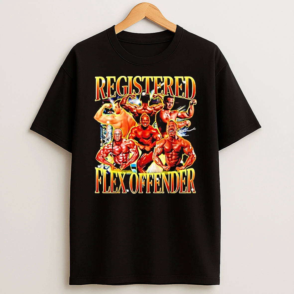 Registered Flex Offender Graphic T Shirt
