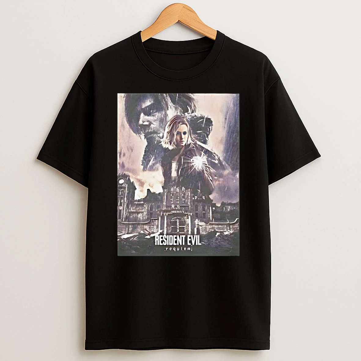 Resident Evil Requiem Fbi Analyst Grace Ashcroft And Veteran Agent Leon S Kennedy T Shirt